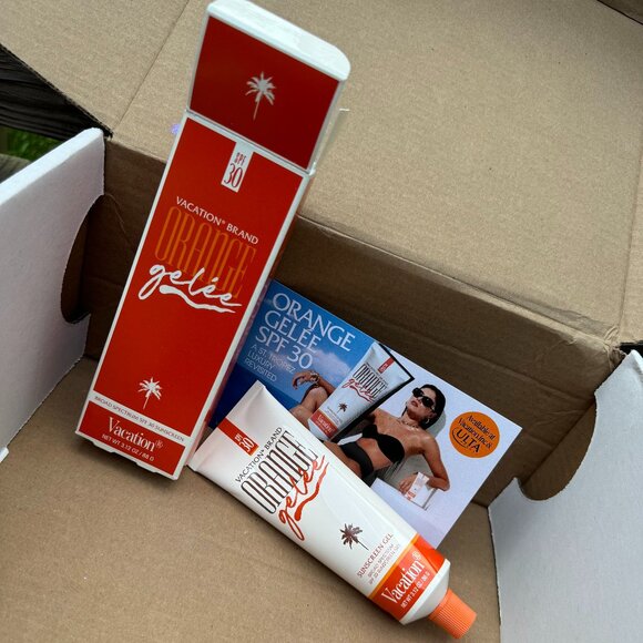 Vacation Beauty Orange Gelée SPF 30 Sunscreen Gel, BNIB - Picture 1 of 12